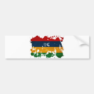 Adesivo Para Carro Bandeira de Maurícia