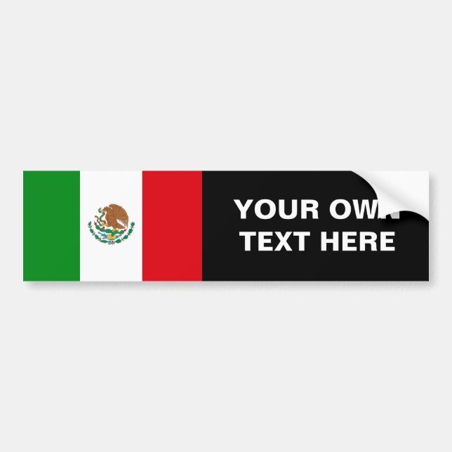 Adesivo Para Carro Bandeira de México (Frente)