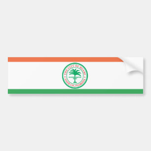 Adesivo Para Carro Bandeira de Miami