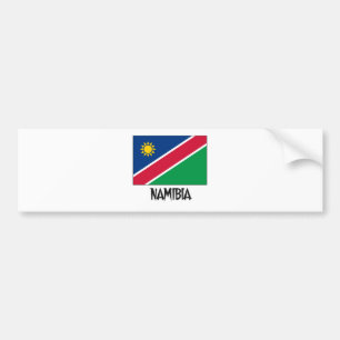 Adesivo Para Carro Bandeira de Namíbia