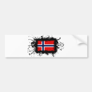 Adesivo Para Carro Bandeira de Noruega