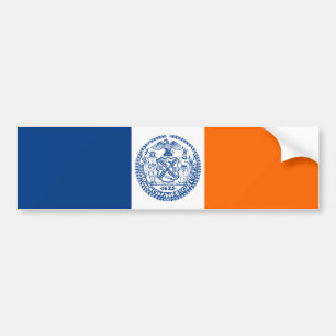 Adesivo Para Carro Bandeira de Nova Iorque