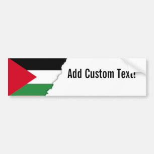 Adesivo Para Carro Bandeira de Palestina