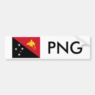 Adesivo Para Carro Bandeira de Papuá-Nova Guiné & png