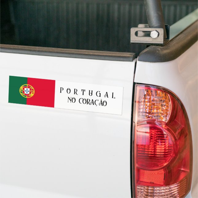 Adesivo Para Carro Bandeira de Portugal para o Dia de Portugal (No caminhão)