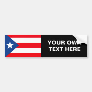 Adesivo Para Carro Bandeira de Puerto Rico