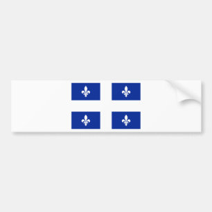 Adesivo Para Carro Bandeira de Quebeque