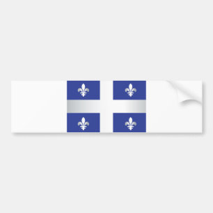 Adesivo Para Carro Bandeira de Quebeque