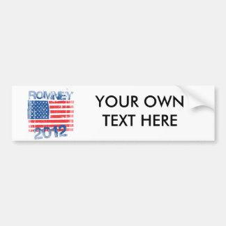 ADESIVO PARA CARRO BANDEIRA DE ROMNEY 2012