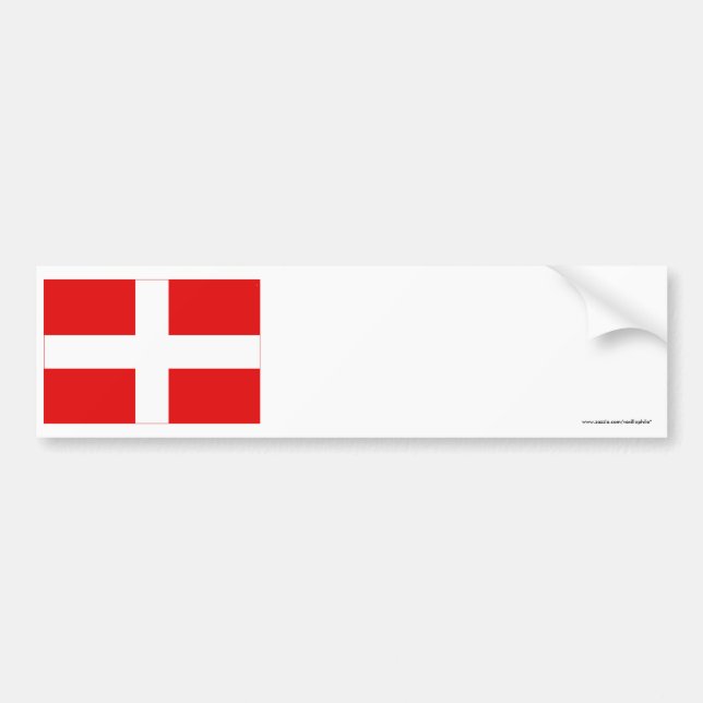 Adesivo Para Carro Bandeira de Sabóia (Frente)