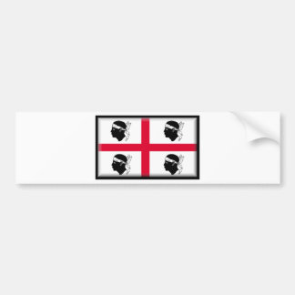 Adesivo Para Carro Bandeira de Sardinia (Italia)
