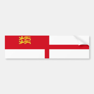 Adesivo Para Carro Bandeira de Sark