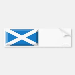 Adesivo Para Carro Bandeira de St Andrew da jóia de Scotland