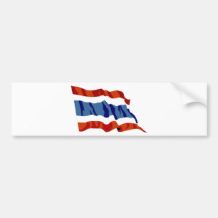 Adesivo Para Carro bandeira de Tailândia