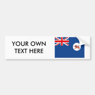 Adesivo Para Carro Bandeira de Tasmânia