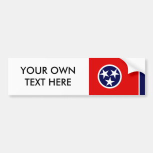 Adesivo Para Carro Bandeira de TENNESSEE