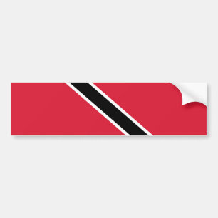Adesivo Para Carro Bandeira de Trinidad e Tobago