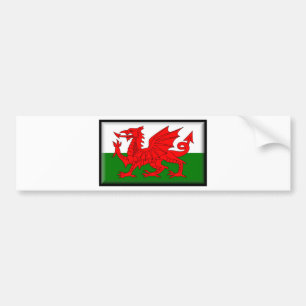 Adesivo Para Carro Bandeira de Wales