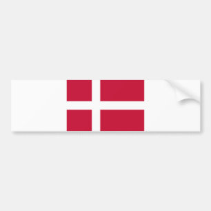 Adesivo Para Carro Bandeira dinamarquesa Patriótico