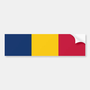 Adesivo Para Carro Bandeira do Chade (País Africano)