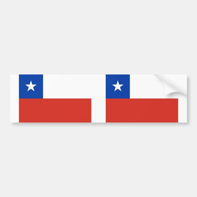 Adesivo Para Carro bandeira do Chile (Frente)