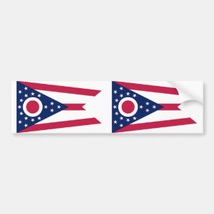 Adesivo Para Carro bandeira do Estado de Ohio