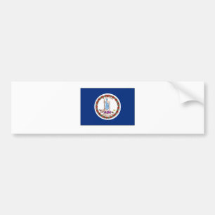 Adesivo Para Carro Bandeira do estado de Virgínia