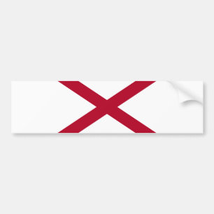 Adesivo Para Carro Bandeira do Estado do Alabama