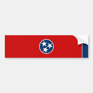 Adesivo Para Carro Bandeira do Estado do Tennessee