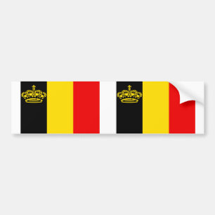 Adesivo Para Carro Bandeira do iate de Bélgica, Bélgica