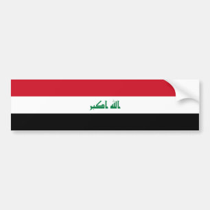 Adesivo Para Carro Bandeira do Iraque