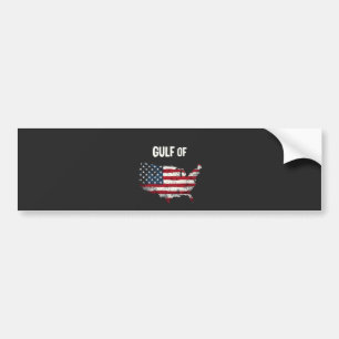 Adesivo Para Carro Bandeira do Mapa Americano Funny Trump USA