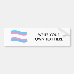 Adesivo Para Carro Bandeira do orgulho do Transgender