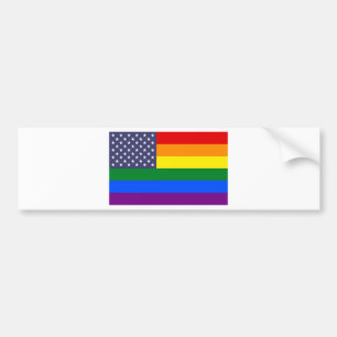 Adesivo Para Carro Bandeira do orgulho dos E.U.