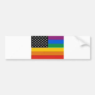 Adesivo Para Carro Bandeira do orgulho gay