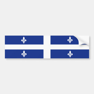 Adesivo Para Carro Bandeira do Quebec