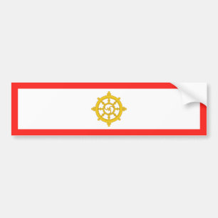 Adesivo Para Carro Bandeira do Reino de Siquim