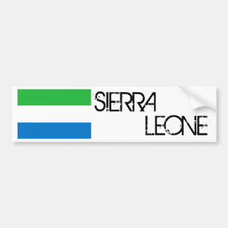 Adesivo Para Carro Bandeira do Sierra Leone