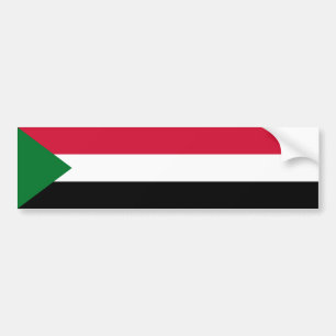 Adesivo Para Carro Bandeira do Sudão