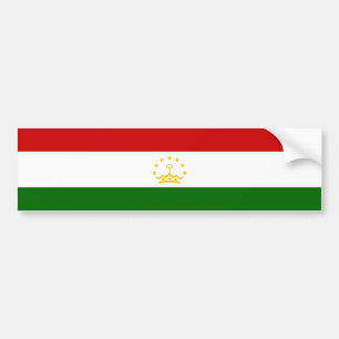Adesivo Para Carro Bandeira do Tajiquistão