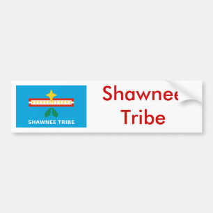 Adesivo Para Carro Bandeira do tribo do Shawnee