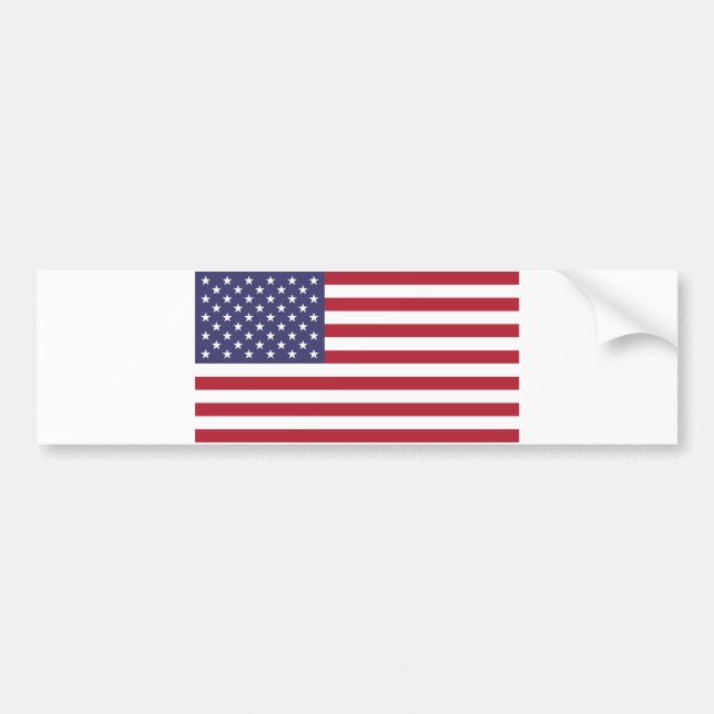 Adesivo Para Carro Bandeira dos Estados Unidos (Frente)
