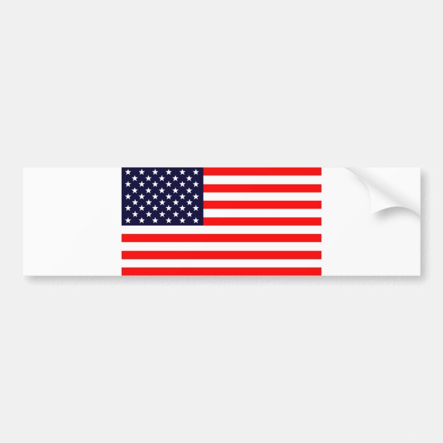 ADESIVO PARA CARRO BANDEIRA DOS EUA (Frente)