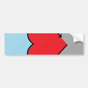 Adesivo Para Carro Bandeira e Símbolo do Orgulho Autossexual