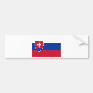 Adesivo Para Carro Bandeira eslovaca