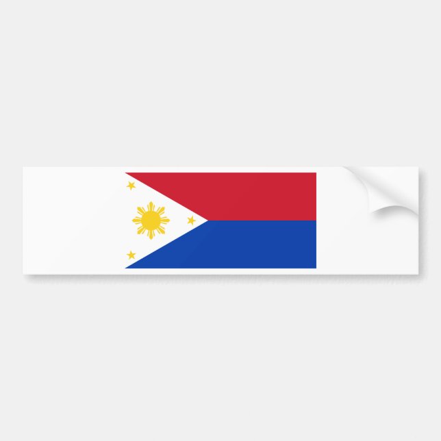 Adesivo Para Carro Bandeira filipino das ilhas filipinos | Pinoy da (Frente)