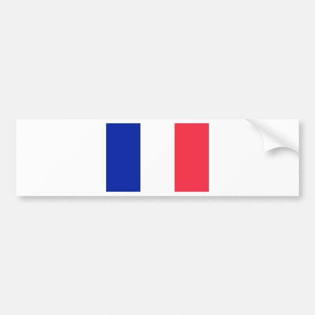 Adesivo Para Carro Bandeira França (Frente)