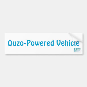 Adesivo Para Carro Bandeira grega, veículo Ouzo-Psto