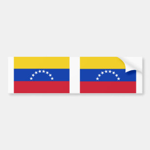 Adesivo Para Carro Bandeira nacional DOIS Venezuela