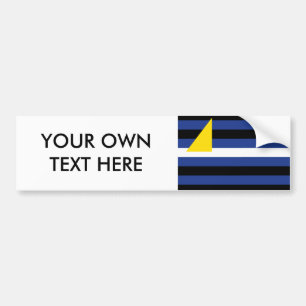 ADESIVO PARA CARRO BANDEIRA ORGULHO DE ÁGUAS